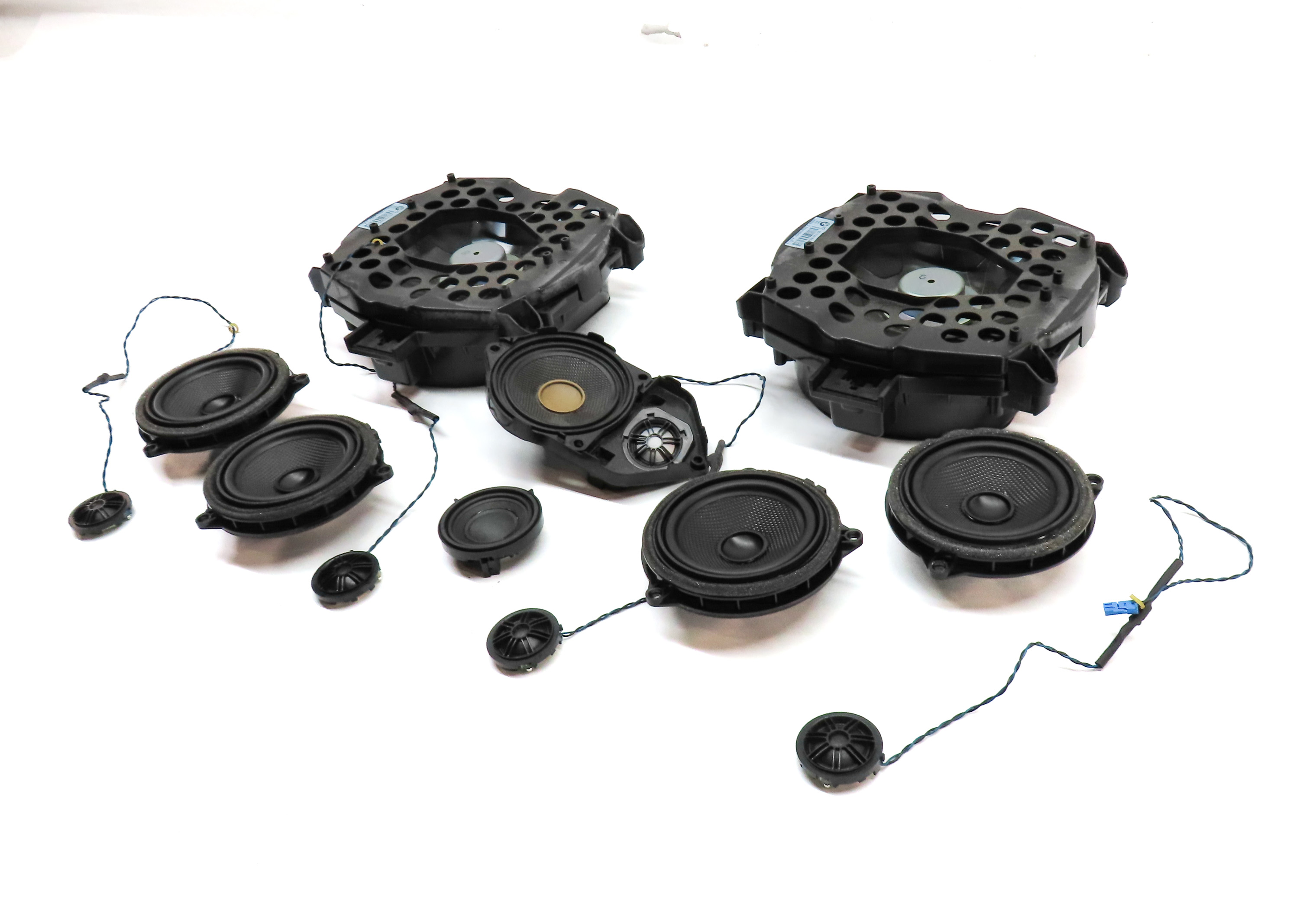 2012 BMW X3 (F25) RADIO STEREO AUDIO SOUND SYSTEM SPEAKER SET/2 — exact item pictured